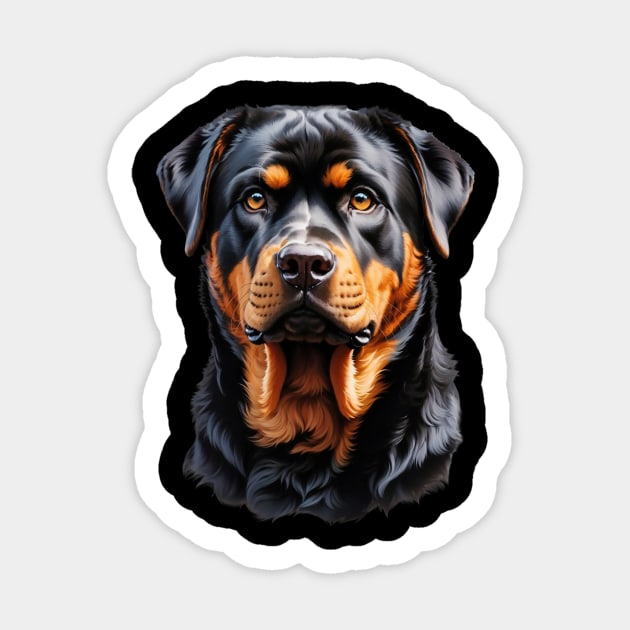 Mans Best Rottweiler Sticker by NordicBadger